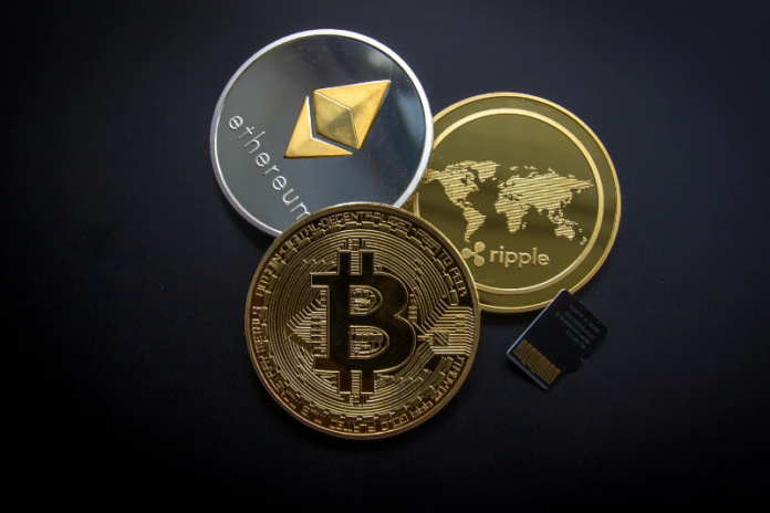 Cryptocurrency - bitcoin, etherum, ripple