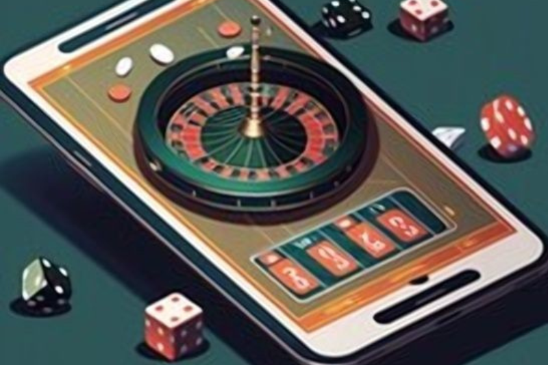 Online game is open in phone