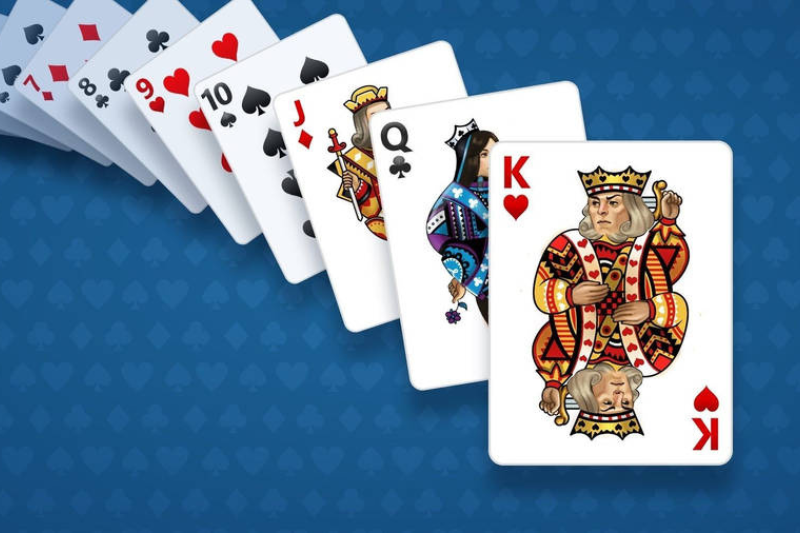 Online Solitaire game on Free MSN Games